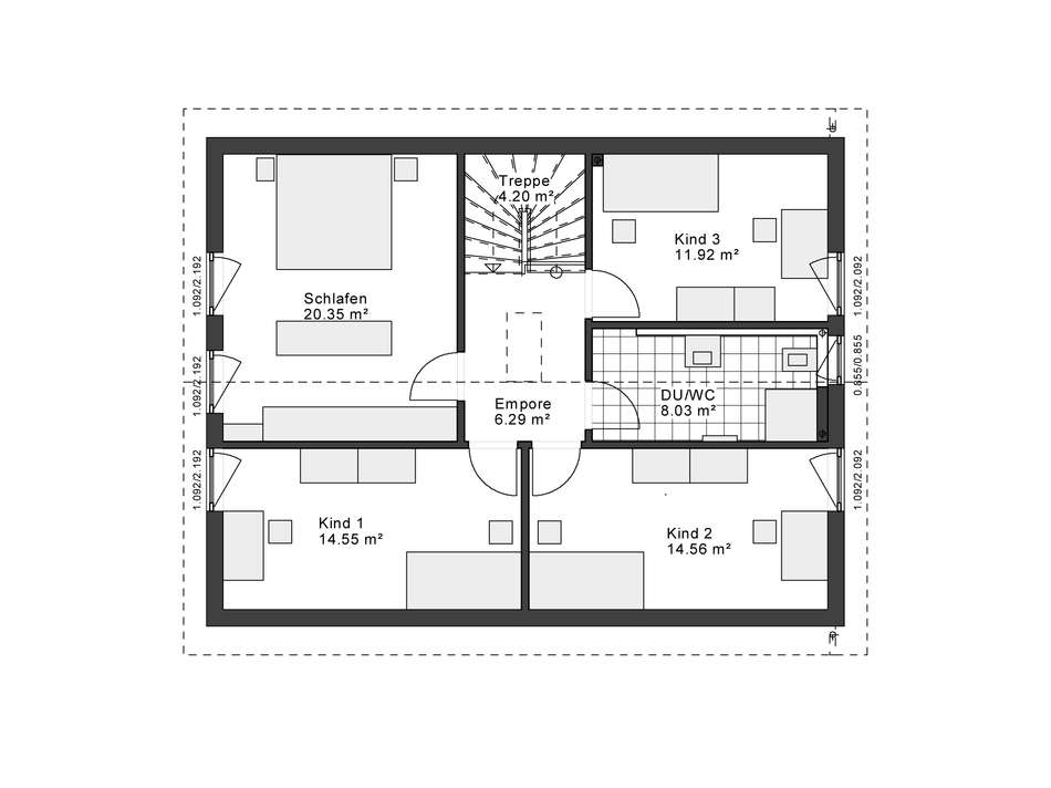 Grundriss OG