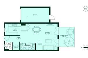 Doppelhaus mit Garten und Südterrasse – Tourcoingstraße 16a, 46240 Eigen, Bottrop – Vorschaubild 10