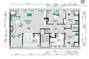 Köln-Severinsviertel // Über den Dächern Kölns // Helle und luftig geschnittene Dachgeschosswohnung – Die vollständige Adresse der Immobilie erhältst du vom Anbieter., 50678 Altstadt/Süd, Köln – Vorschaubild 22
