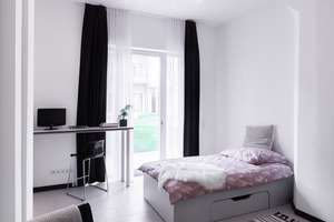 Vollmöbliertes M+ Apartment mit Terrasse für Studenten oder Azubis / ALL-In Miete