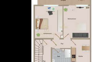 Reihenmittelhaus mit Garten, Balkon und Keller in Toplage – ideal als Ein- oder Zweifamilienhaus – Die vollständige Adresse der Immobilie erhältst du vom Anbieter., 61118 Bad Vilbel – Vorschaubild 24