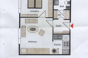 Gepflegte 2-Zimmer-Wohnung in Ronhof / Kronach, Fürth