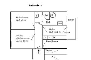 Nachmieter gesucht für 2-Zimmer-Wohnung mit Balkon, WG geeignet, in Magdeburg-Neustadt – Hospitalstr. 14, 39124 Neue Neustadt, Magdeburg – Vorschaubild 11
