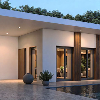 1 freistehendes Öko-Chalet mit 107 m² in La Pobla de Montornès (Tarragona), im Rahmen von Selbstbau.