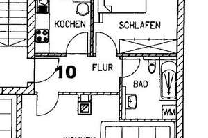 Wir haben für Sie in Leipzig Leutzsch eine Helle  2- Raumwohnung mit Wannenbad im DG – Schwylsterstraße 6, 4179 Leutzsch, Leipzig – Vorschaubild 8