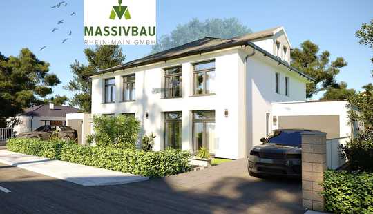 Bild von NEUBAU DOPPELHAUSHÄLFTE WÖRRSTADT - Stein auf Stein mit der Massivbau Rhein-Main