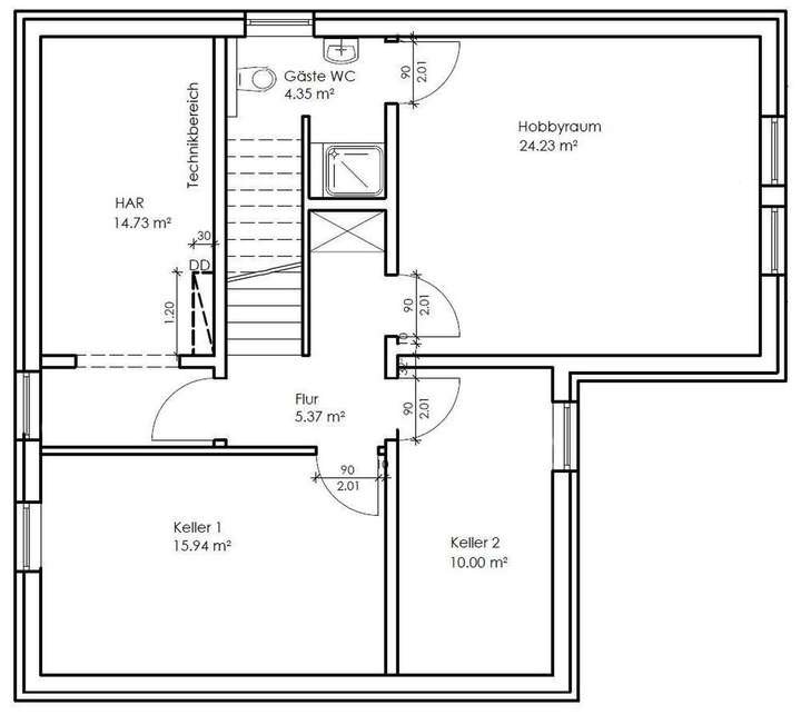 Grundriss KG