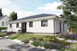 Halle (Saale) nördlich: Bungalow-Neubau auf 534 qm Baugrundstück – Am Stoben 0, 6420 Edlau – Vorschaubild 2