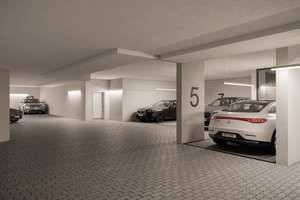 GROSSZÜGIGE FÜNF ZIMMER WOHNUNG AUF EINER EBENE MIT SCHÖNEM GARTEN - NEUBAU IM ENTSTEHEN – Bichler Straße 19, 81479 Thalkirchen, München – Vorschaubild 9
