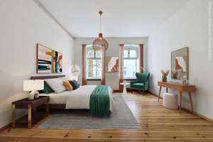 Altbau-Highlight mit Bonus Room & Ruhe im Gartenhaus – Lehmbruckstr. 15, 10245 Friedrichshain, Berlin – Vorschaubild 11