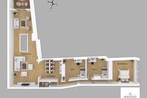 Drei Reihenhäuser, modernisiert- mit einem Innenhof – einzeln nutzbar oder verbindbar – Die vollständige Adresse der Immobilie erhältst du vom Anbieter., 47839 Hüls, Krefeld – Vorschaubild 16