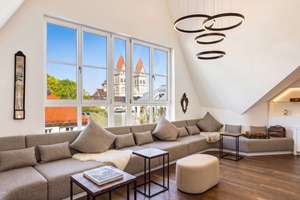 Exklusives Penthouse in der Maxvorstadt – außergewöhnliche Raumhöhe und sonnige Dachterrasse – Die vollständige Adresse der Immobilie erhältst du vom Anbieter., 80335 Sankt Benno, München – Vorschaubild 4