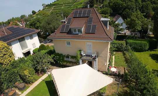 Freistehende Villa in begehrter Aussichtslage am Turmberg – 220 m² Wohnfläche, großer Garten, Weinke