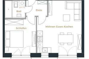 SCHWABINGER GERBERHÖFE: 2-Zimmer-Wohnung in begehrter Lage zwischen Luitpold- & Olympiapark – Sailerstr. 13, 80809 Am Luitpoldpark, München – Vorschaubild 12