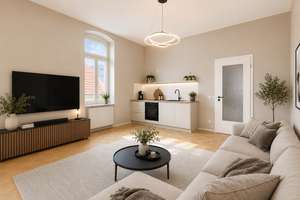 GROßZÜGIGES 1 ZI. APARTMENT IN EINZIGARTIGER GRÜNDERZEITVILLA - IN BEGEHRTER & RUHIGER LAGE – Dornblüthstraße 26, 1277 Striesen-Ost, Dresden – Vorschaubild 1