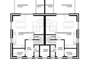 DHH mit Wintergarten in Reppenstedt – Schnellenberger Weg 14, 21391 Lüneburg (Kreis) – Vorschaubild 2