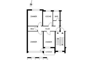 Umzug gefällig? 3-Zi.-Wohnung – Kopernikusstr. 12, 28357 Lehesterdeich, Bremen – Vorschaubild 2