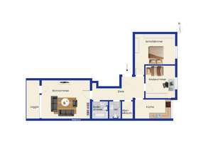 Renovierungsbedürftige 3-Zimmer-Wohnung mit traumhaften Weitblick in München-Neuhausen – Die vollständige Adresse der Immobilie erhältst du vom Anbieter., 80636 Alte Kaserne, München – Vorschaubild 11