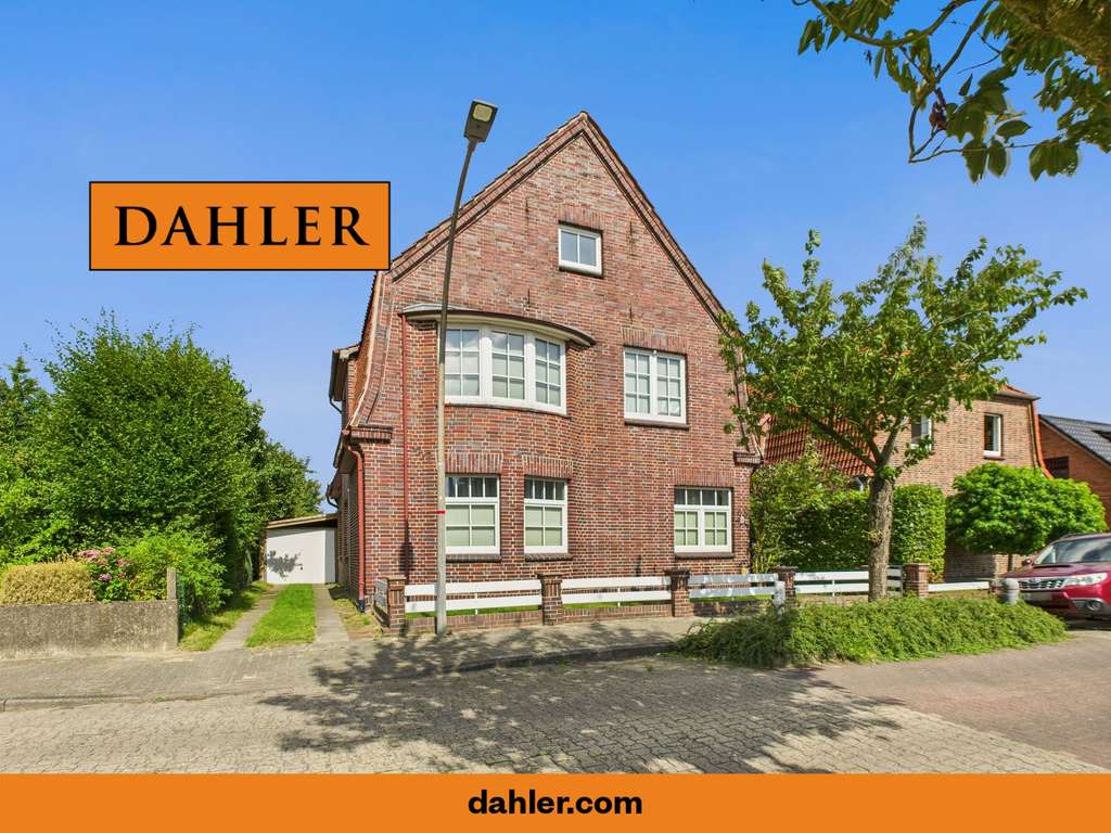 Immobilie in Zeven - Charmantes Einfamilienhaus mit großzügigem Garten und individuellem Gestaltungsspielraum - Bild 0