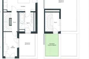 Außergewöhnlicher Neubau, 6-Zimmer-Doppelhaushälfte 3 Terrassen – Schmetterlingsstraße 7 b, 85551 Kirchheim bei München – Vorschaubild 4