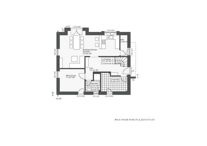 Daylight-E-144 Entwurf 1 EG