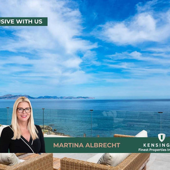 Villa in 1. Meereslinie in Betlem mit spektakulärem Ausblick, Infinity-Pool und Dachterrasse