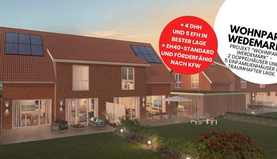 Bild von DOPPELHAUS-PARTNER GESUCHT! Moderne Doppelhaushälfte in traumhafter Lage in Meitze