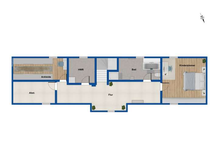 Grundriss Obergeschoss