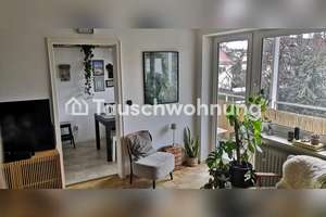 Tauschwohnung: Helle 2 Zimmer Wohnung mit großem Balkon inkl. Parkblick