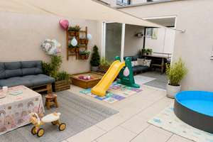 Großzügige 3,5-Zimmer-Maisonette-Wohnung mit riesiger Dachterrasse in zentraler Lage – Die vollständige Adresse der Immobilie erhältst du vom Anbieter., 86153 Jakobervorstadt-Nord, Augsburg – Vorschaubild 4