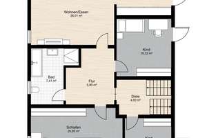 Zentrale Lage, großes Potenzial – Stadthaus  mit vielseitigen Nutzungsmöglichkeiten in Bürstadt – Die vollständige Adresse der Immobilie erhältst du vom Anbieter., 68642 Bürstadt – Vorschaubild 8