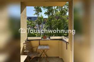 Tauschwohnung: Sonnige 3 Zimmer Wohnung mit Balkon und Dielenboden