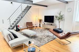 Wohnen wie im eigenen Haus – einzigartiges Loft mit eigener Dachterrasse – In der Sohle 34, 59755 Arnsberg – Vorschaubild 1