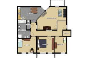 Großzügige 4-Zimmerwohnung mit Balkon, Gäste-WC, Fußbodenheizung, Badezimmer mit Wanne und Dusche – Halberstädter Str. 137, 39112 Sudenburg, Magdeburg – Vorschaubild 30