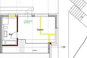 Ruhig gelegene helle 3,5 Zimmer Wohnung mit Galerie, Balkon und Blick ins Grüne (8) – Luchsweg 14, 73663 Berglen – Vorschaubild 3