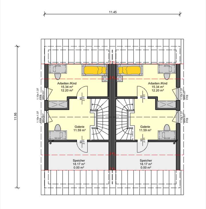 Grundriss Gemello-SD-147 DG