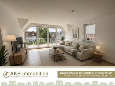 Bezugsfreie Dachgeschosswohnung mit Balkon in Lauterbach