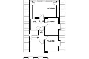 *** Modernisierte 2- Zimmerdachgeschosswohnung ohne Balkon*** – Viehtrift 1, 38442 Fallersleben, Wolfsburg – Vorschaubild 2