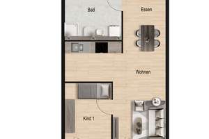 3-Zi.-Wohnung im EG, Terrasse, Gartenanteil, inkl. neuer Einbauküche, Aufzug! KFW 40-QNG-Standard! – Die vollständige Adresse der Immobilie erhältst du vom Anbieter., 73084 Salach – Vorschaubild 14