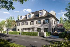 Stilvolles Stadthaus-Ensemble in klassischer Neubau-Architektur I Baubeginn er