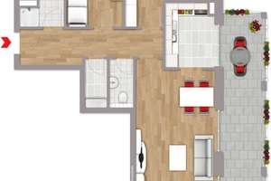 3 ZIMMER – BALKON – BAD MIT FENSTER   – Die vollständige Adresse der Immobilie erhältst du vom Anbieter., 93055 Ostenviertel, Regensburg – Vorschaubild 15