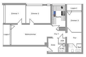 Erstbezug nach Sanierung: Große 4-Zimmer-Wohnung in Bad Homburg v.d.H. – Die vollständige Adresse der Immobilie erhältst du vom Anbieter., 61348 Bad Homburg vor der Höhe – Vorschaubild 25