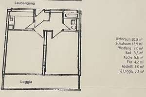 Bewerbung geschlossen | 2-Zimmer-Wohnung