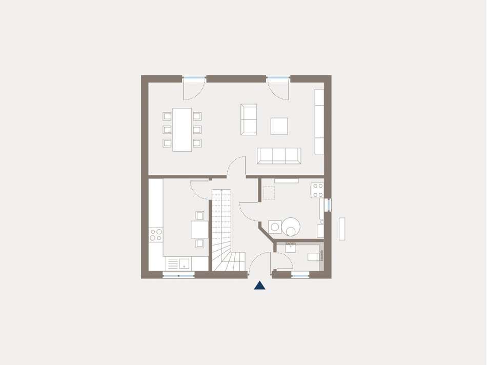 Modernes Einfamilienhaus