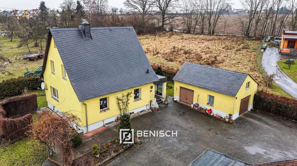 Immobilie in Priestewitz - Wo Ihre Leidenschaft Raum findet: Gepflegtes Familienidyll mit beeindruckender Halle für Visionäre - Bild 3