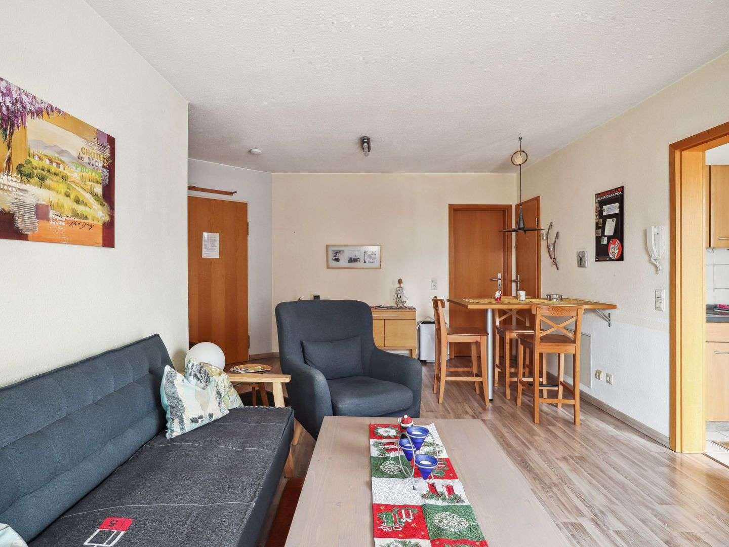 Immobilie in Herdwangen-Schönach - Sonnige 2-Zimmer-Souterrainwohnung mit Terrasse in Herdwangen-Schönach - Bild 0
