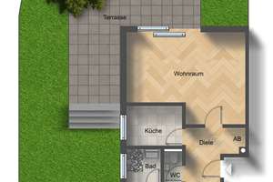 Sanierte 2-Zimmer-Wohnung mit Süd-Terrasse und Duplexparkplatz in Schwabing-Biederstein – Maasweg 1, 80805 Biederstein, München – Vorschaubild 26