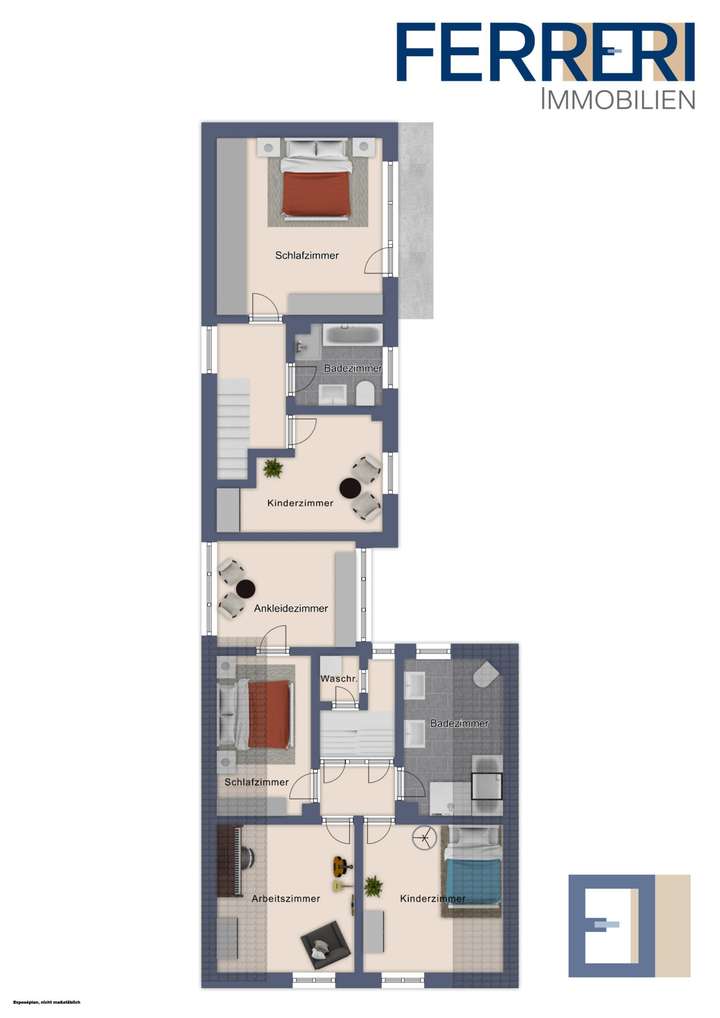 Grundriss Obergeschoss