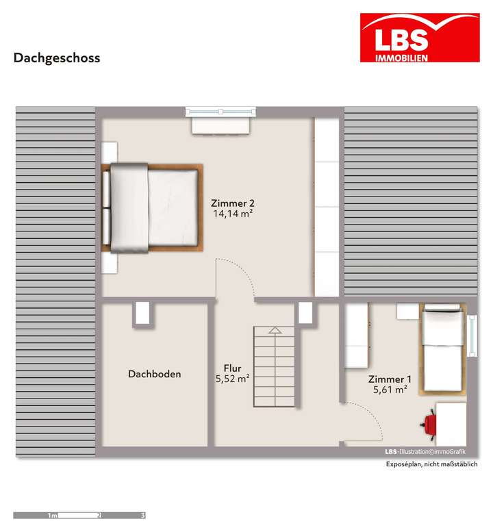 Grundriss Dachgeschoss