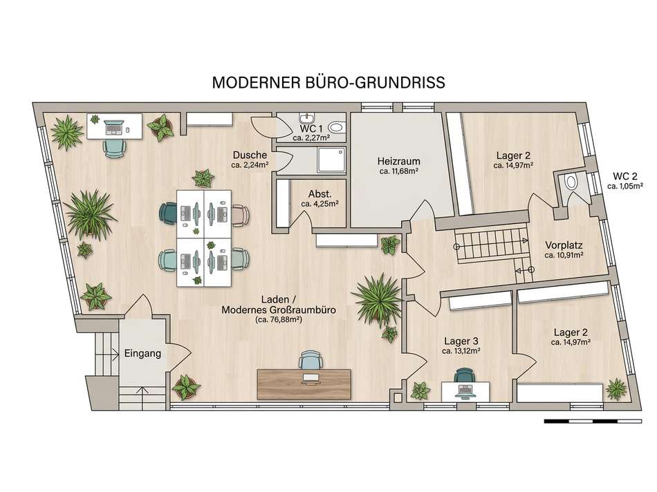 Laden EG -Büro